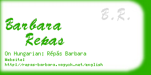 barbara repas business card